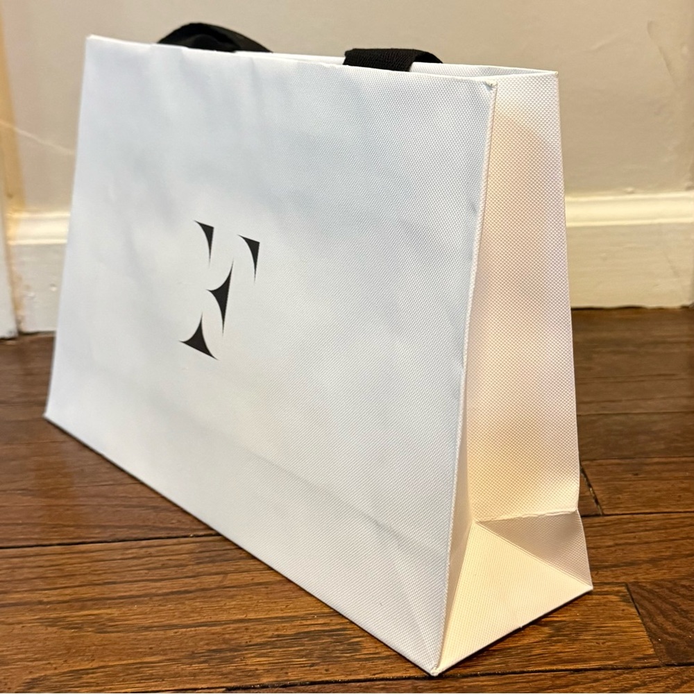 Fleur du Mal White Shopping Bag / Gift Bag